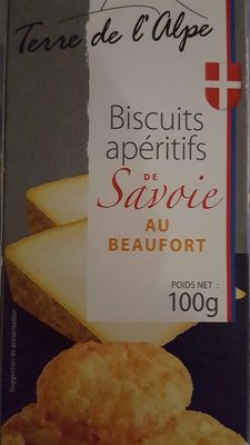 Biscuits apéritifs de Savoie au Beaufort