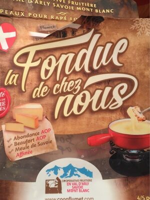 La fondue de chez nous