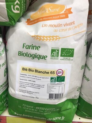 Farine bio blanche 65