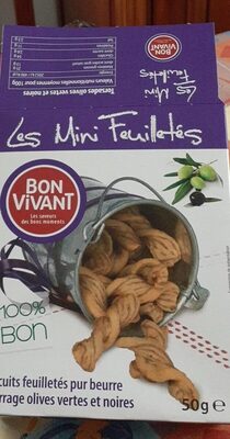 Les mini feuilletes front packaging