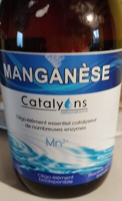 Manganèse catalyons front packaging