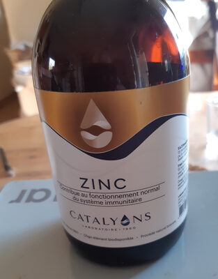Zinc - 500ML - Catalyons Laboratoire front packaging