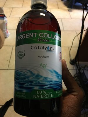 Argent colloïdal 20ppm