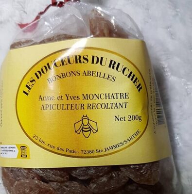 Les douceurs du rucher bonbons abeilles