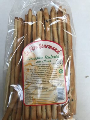 Gressins rubatà aux Olives