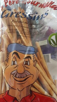 Gressins rubata au sésame