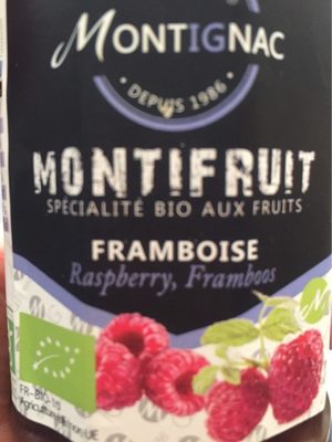 Confitures purée fruits Framboise