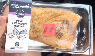 Pave d’espadon mariné