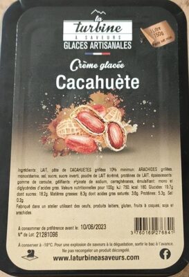 Crème glacée Cacahuète