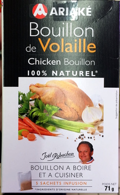 Bouillon de volaille à boire et à cuisiner 100% naturel