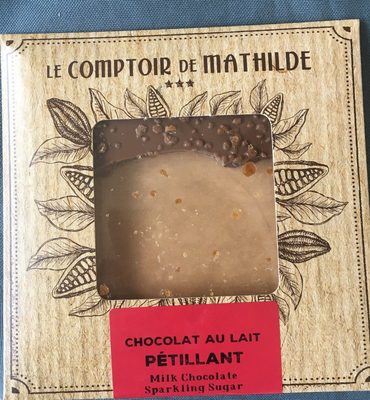 Chocolat au lait pétillant