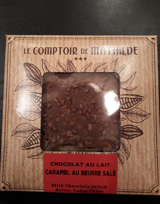 Chocolat Mathilde Carré Lait Caramel Beurre Salé