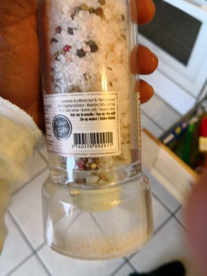 Moulin De Sel De L'himalaya Aux 4 Poivres Et Baies