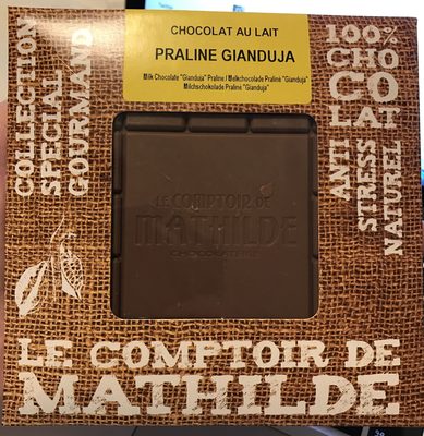 Chocolat au lait Praliné Gianduja