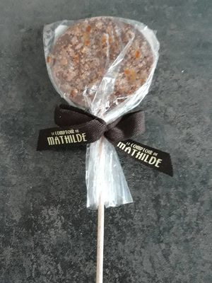 Sucette lait petillant