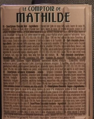 Smartphone Au Chocolat Noir