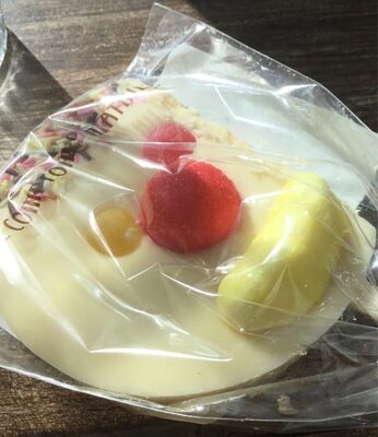 Sucette chocolat blanc comtoire de mathilde front packaging