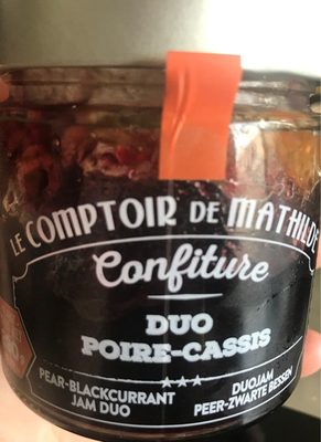 Confiture Poire Cassis