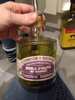 Huile D'olives Basilic