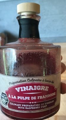 Vinaigre a la pulpe de framboise