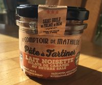 Pâte à tartiner lait éclats de caramel