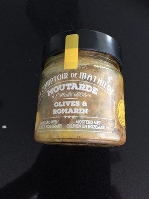 Moutarde à l'huile d'olive