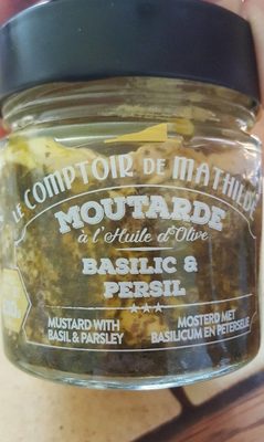 Moutarde à l'huile d'olive front packaging