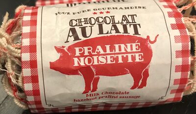 Saucisson Chocolat au lait praliné noisette