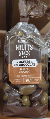Olives en chocolat