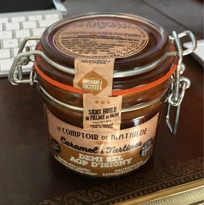 Caramel demi sel aop d'isigny