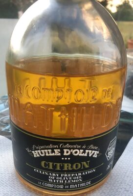 Huile D'olive Zeste Citron