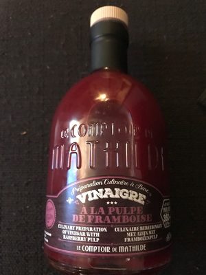 Vinaigre a la pulpe de framboise