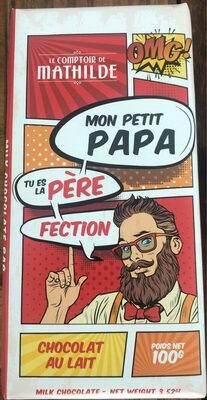 Tablette de chocolat au lait