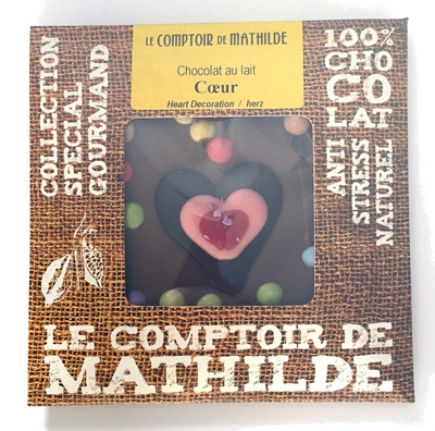 Chocolat au lait Cœur