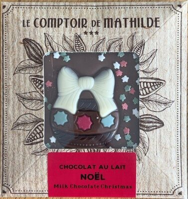 Chocolat au lait Noël