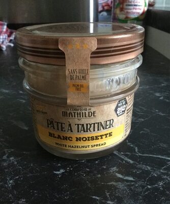 Pâte à tartiner Blanc Noisette
