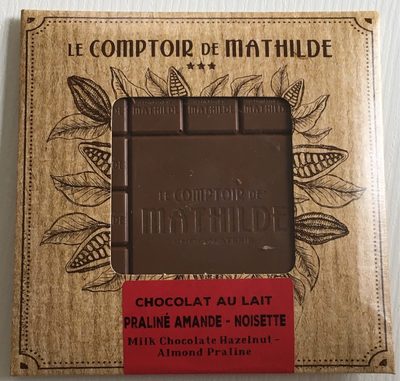 Chocolat au Lait - Praliné amande-noisette