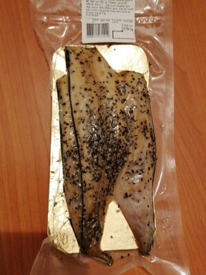 Maquereaux fumé au poivre front packaging