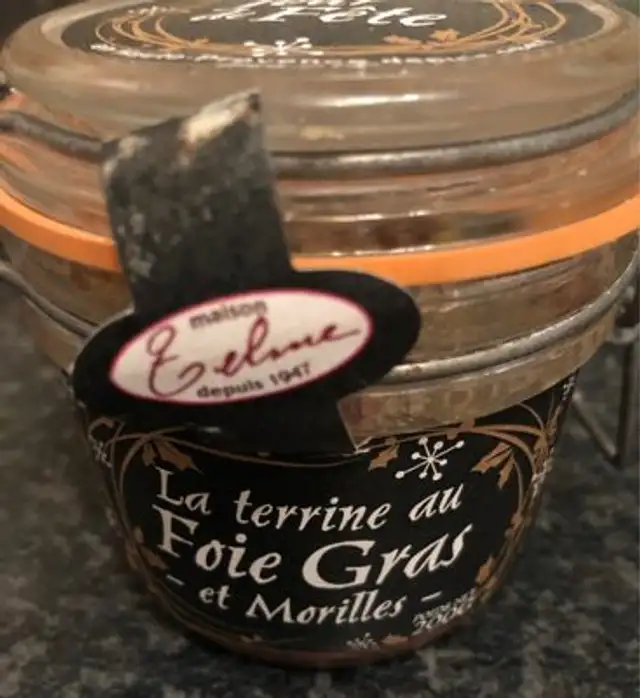 La Terrine au Foie Gras et Morille front packaging
