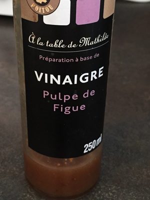 Vinaigre Pulpe de Figue