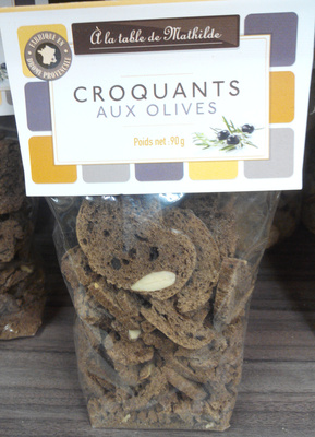 Croquants aux olives