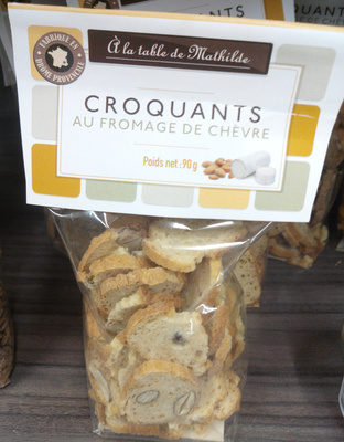 Croquants au fromage de chèvre
