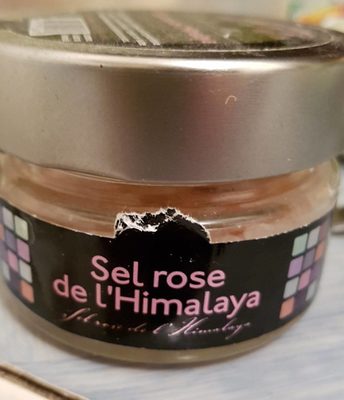 Sel rose de l'Himalaya front packaging