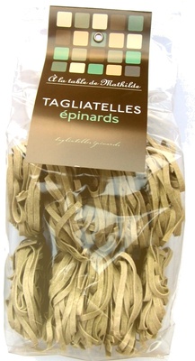 Tagliatelles épinards