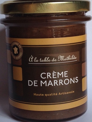 Crème de marrons Haute qualité Artisanale