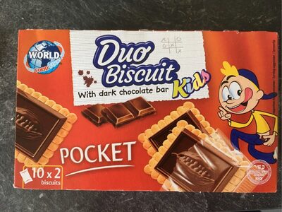 Biscuits Tablettes Pocket