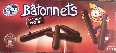 Batonnets choco noir