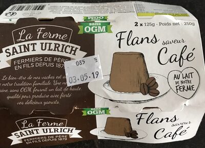 Flanc saveur cafe front packaging