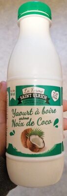 Yaourt à boire arôme coco