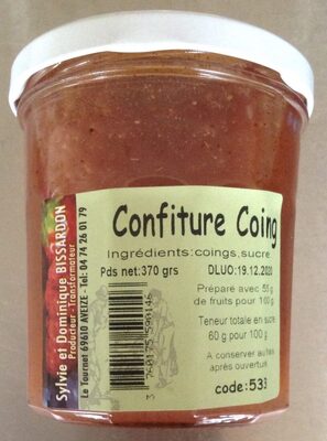 Confiture coing